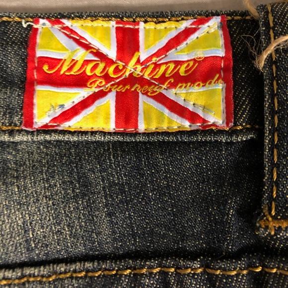 MACHINE Brand Distressed Stretch Skinny Jeans - Picture 5 of 8